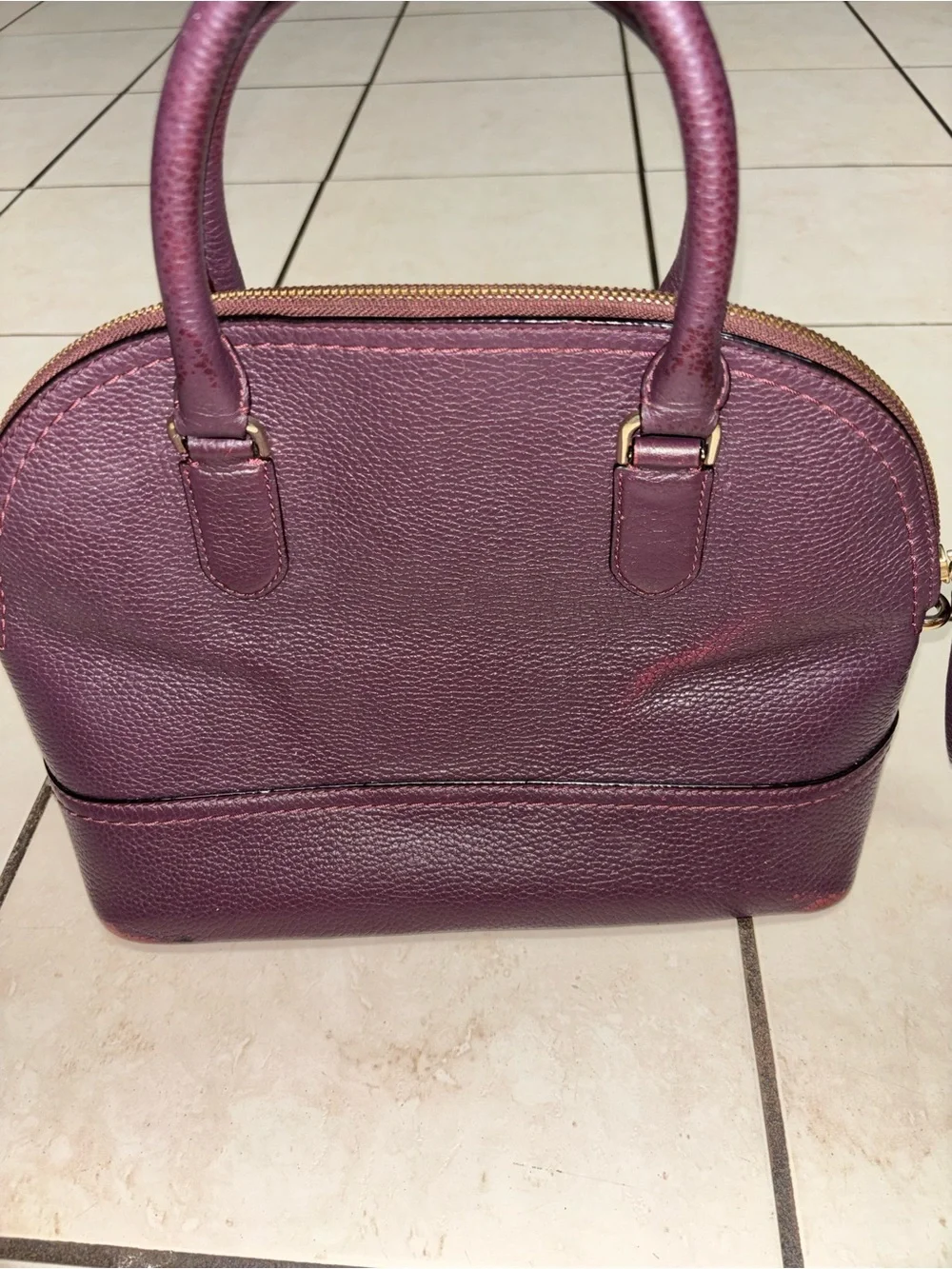 kate spade Leather purse/satchel + matching wallet